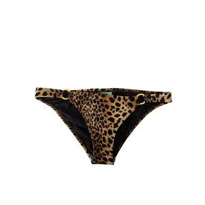 Melissa Odabash Montenegro Bottom Cheetah Print Bikini Swimsuit Size 6